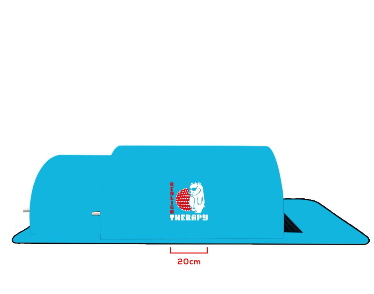 Blue dome studio side profile