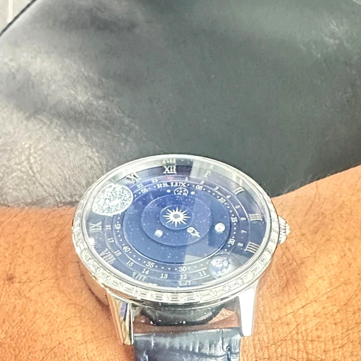 Universo Watch on wrist