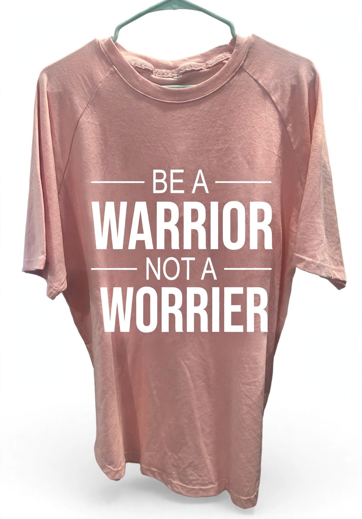 Warrior Tee in Pink front
